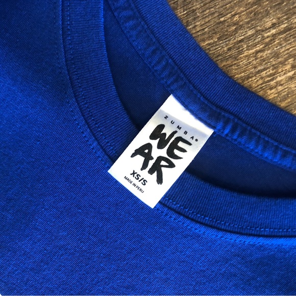 XS/S ZUMBA T Shirt - Picture 3 of 3